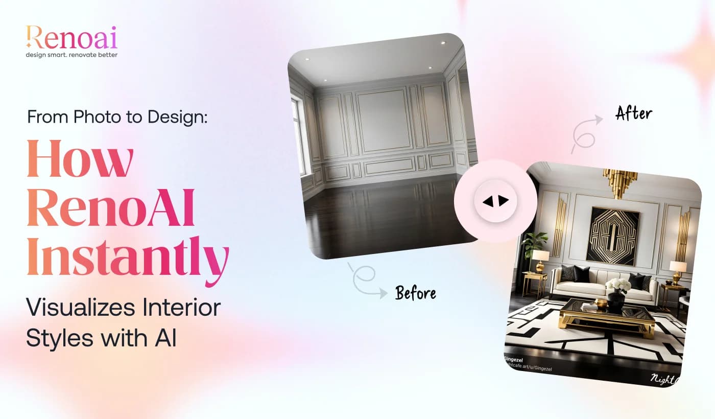 How RenoAI Turns Room Photos into Design Concepts?