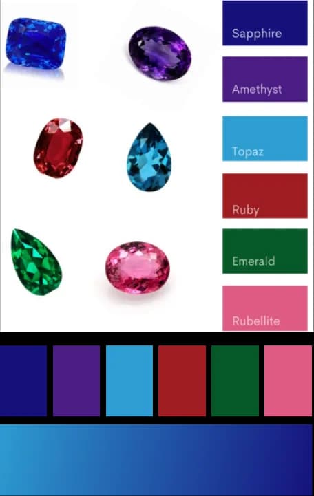 Jewel-Toned Accents