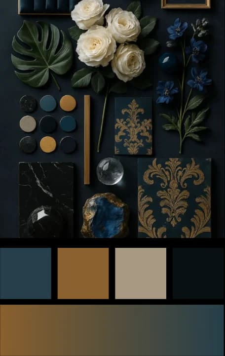 Dark Contrast Accents