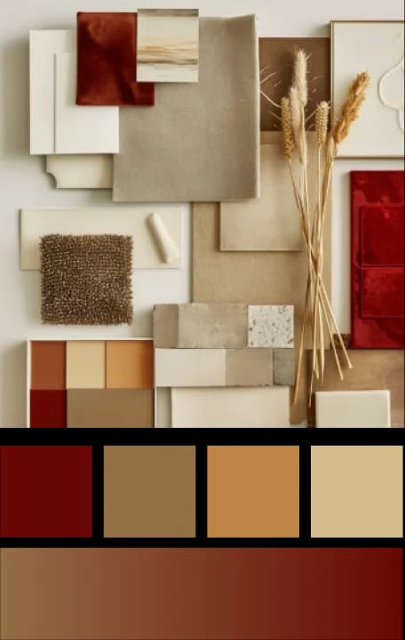 Warm Accent Shades